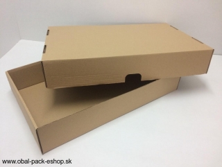 zákusková krabica 552x365x95mm DNO+VEKO 3VL,   50ks/balenie,       č.162